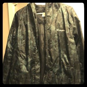 Columbia rain jacket